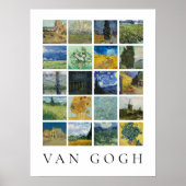 Kunstmalerei Collage Vincent Van Gogh Poster (Vorne)