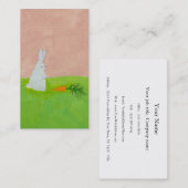 Kunstmalerei des niedlichen Spaßes der Visitenkarte (Vorne/Hinten)