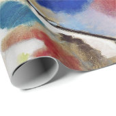 Kunstmalerei Design Muster Wrapping Papier Geschenkpapier (Rolleneckpunkt)