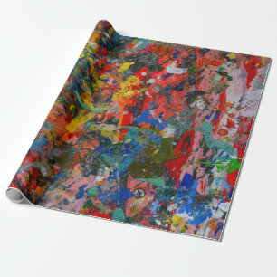 Kunstmalerei Design Muster Wrapping Papier Geschenkpapier