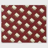 Kunstmalerei Geschenkpapier (Flach)