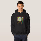 Kunstmalerei Hoodie (Vorne ganz)