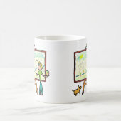 Kunstmalerei Kaffeetasse (Mittel)