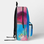 Kunstmalerei Kunsthandwerk Paint School Bedruckter Rucksack (Links)