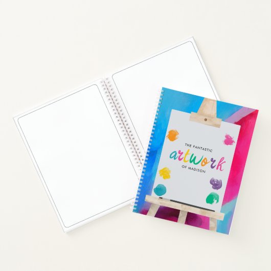 Kunstmalerei Kunsthandwerk Paint Sketchbook Notizblock (Innenseite)