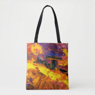 Kunstmalerei mit Palettenmessermalerei,Leinwand,ab Tasche