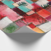 Kunstmalerei-Muster Geschenkpapier (Ecke)