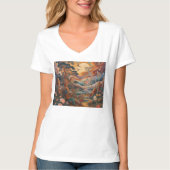 Kunstmalerei T-Shirt (Vorderseite)