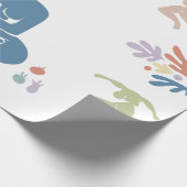 Kunstmeditationselemente Geschenkpapier (Ecke)