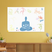 Kunstmeditationselemente Leinwanddruck (Insitu (Wohnzimmer))