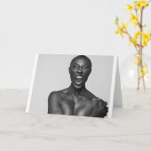 Kunstmodell Karte (Gelbe Blume)