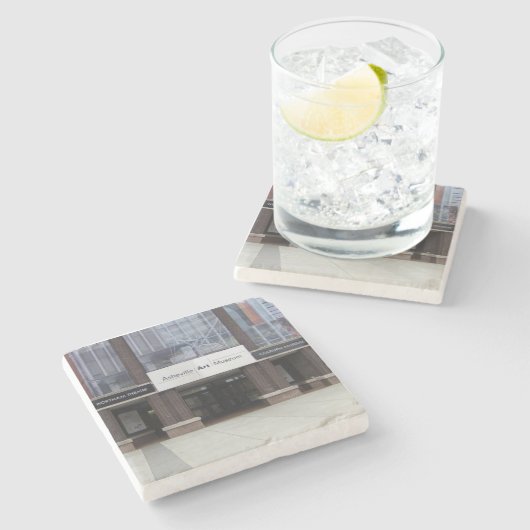 Kunstmuseum Asheville, Asheville Steinuntersetzer (Seitenansicht)