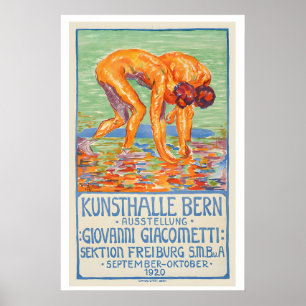 Kunstmuseum Bern Ausstellung Giovanni Giacometti Poster