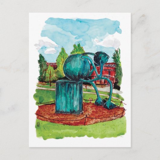 Kunstmuseum Delaware Postkarte (Vorderseite)