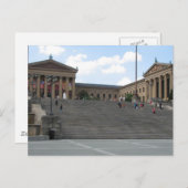 Kunstmuseum Philadelphia 2 Postkarte (Vorne/Hinten)