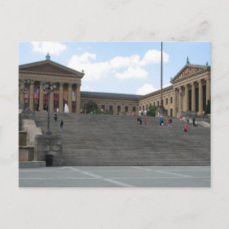 Kunstmuseum Philadelphia 2 Postkarte