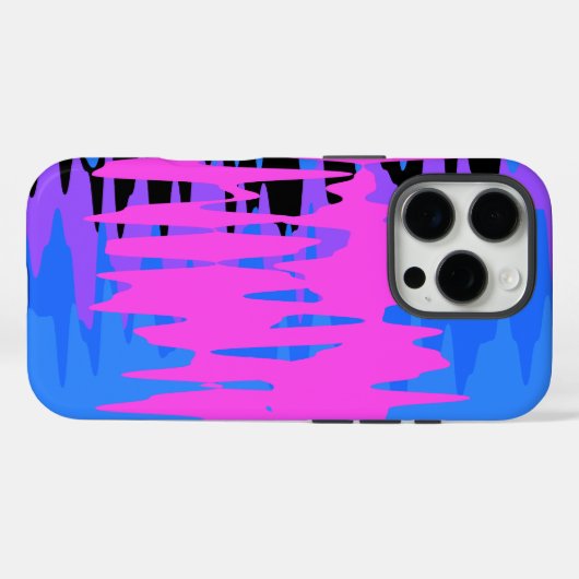 Kunstmuster-Design Case-Mate iPhone Hülle (Rückseite (Horizontal))