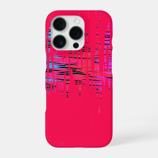 Kunstmuster-Design iPhone Hülle (Rückseite)