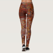 Kunstmusterdesign Leggings (Rückseite)