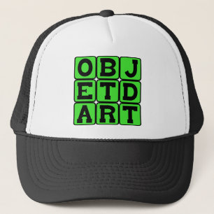 Kunstobjekt, Kunstgegenstand Truckerkappe