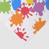 Kunstpaint Splash Geburtstagspartei Tissue Paper Seidenpapier (Ausschnitt)