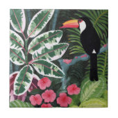 Kunstpalmenblätter Fliese (Vorderseite)