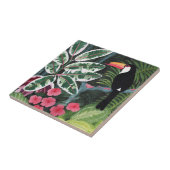 Kunstpalmenblätter Fliese (Seite)