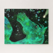 Kunstpferd-Puzzle - Malerei Puzzle (Horizontal)