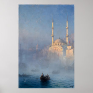 Kunstplakat Konstantinopel von Aivazovsky Osmanisc Poster