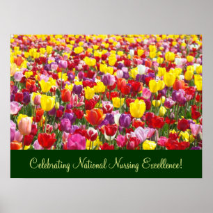 Kunstplakat zum Feiern nationaler Exzellenz in der Poster