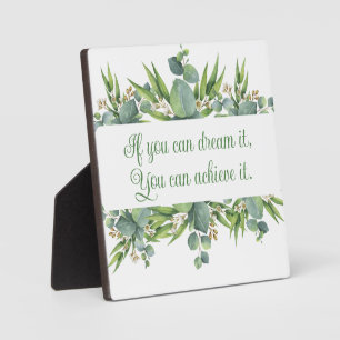 KunstPlaque mit Inspiration Fotoplatte