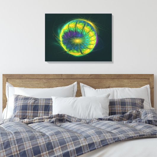 Kunstplasma Leinwanddruck (Insitu (Schlafzimmer))