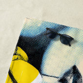 Kunstportrait mit zwei Pop Strandtuch (Beispiel)