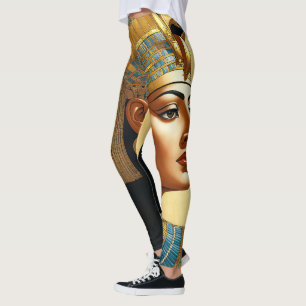 Kunstportrait von Cleopatra Leggings