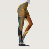Kunstportrait von Cleopatra Leggings (Rechts)