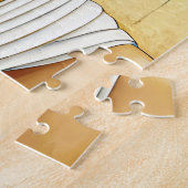 Kunstportrait von Cleopatra Puzzle (Seite)