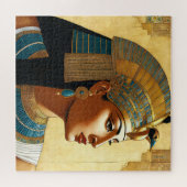 Kunstportrait von Cleopatra Puzzle (Horizontal)