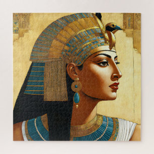 Kunstportrait von Cleopatra Puzzle