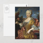 Kunstporträt Postkarte (Vorne/Hinten)
