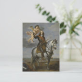 Kunstporträt Postkarte (Stehend Vorderseite)