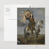 Kunstporträt Postkarte (Vorne/Hinten)