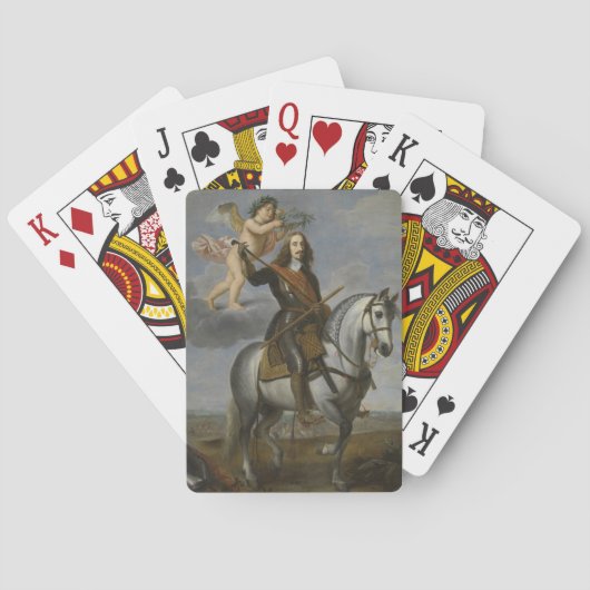 Kunstporträt Spielkarten (Rückseite)