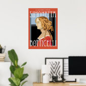Kunstposter: Botticelli Simonetta Vespuci: 20x28 Poster (Heimbüro)