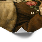 Kunstposter der heiligen Therese von Lisieux Poster (Ecke)