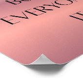 Kunstposter der Inspirationsquelle - Moderner Geis Poster (Ecke)