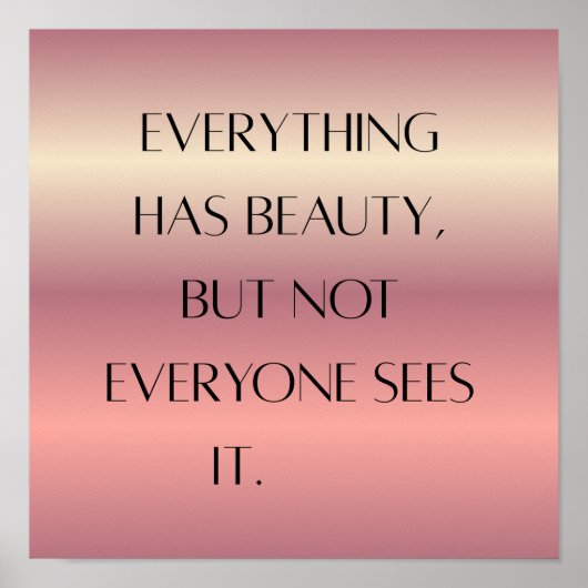 Kunstposter der Inspirationsquelle - Moderner Geis Poster (Vorne)