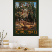 Kunstposter "In Forest" Poster (Küche)