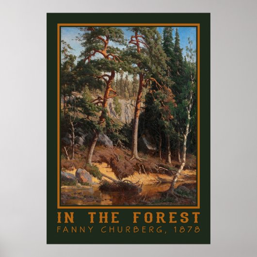 Kunstposter "In Forest" Poster (Vorne)