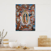 Kunstposter "Jungfrau Guadalupe" Poster (Küche)