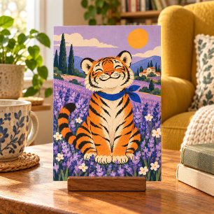 Kunstposter Kleiner Tiger Großer Tag Poster